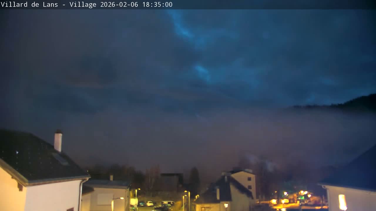 Villard de Lans City Live Cam - Grenoble, Isère, Auvergne-Rhône-Alpes, France