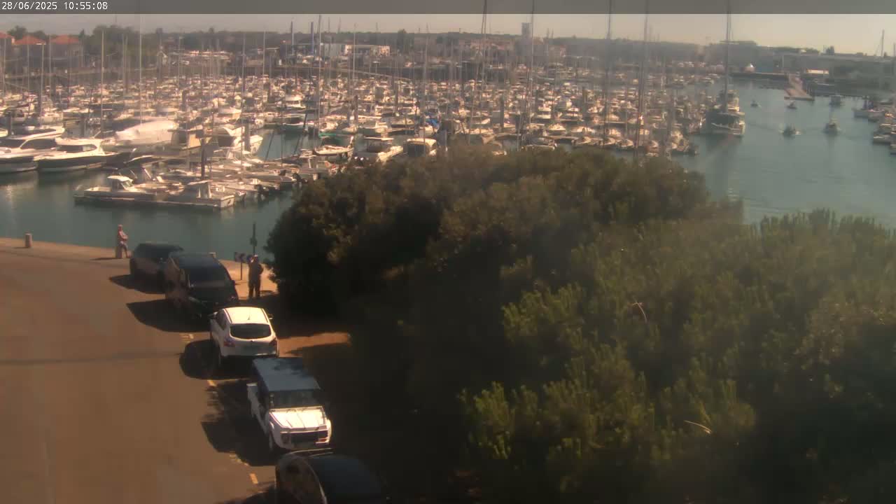 Les Sables-d'Olonne City & Port de Plaisance Olona Port Live Cam - Les Sables-d'Olonne, Vendée, Pays de la Loire, France
