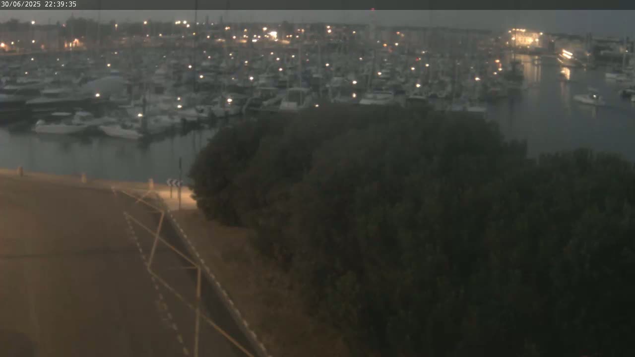 Les Sables-d'Olonne City & Port de Plaisance Olona Port Live Cam - Les Sables-d'Olonne, Vendée, Pays de la Loire, France