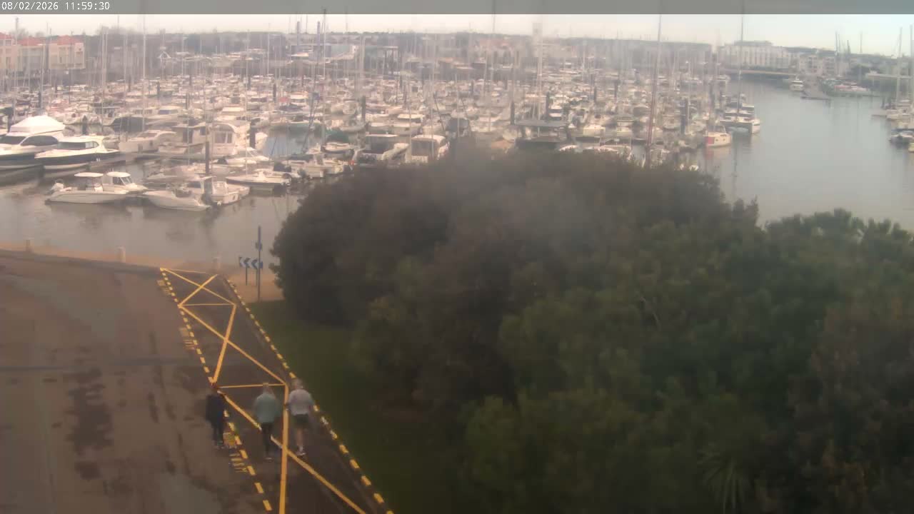 Les Sables-d'Olonne City & Port de Plaisance Olona Port Live Cam - Les Sables-d'Olonne, Vendée, Pays de la Loire, France
