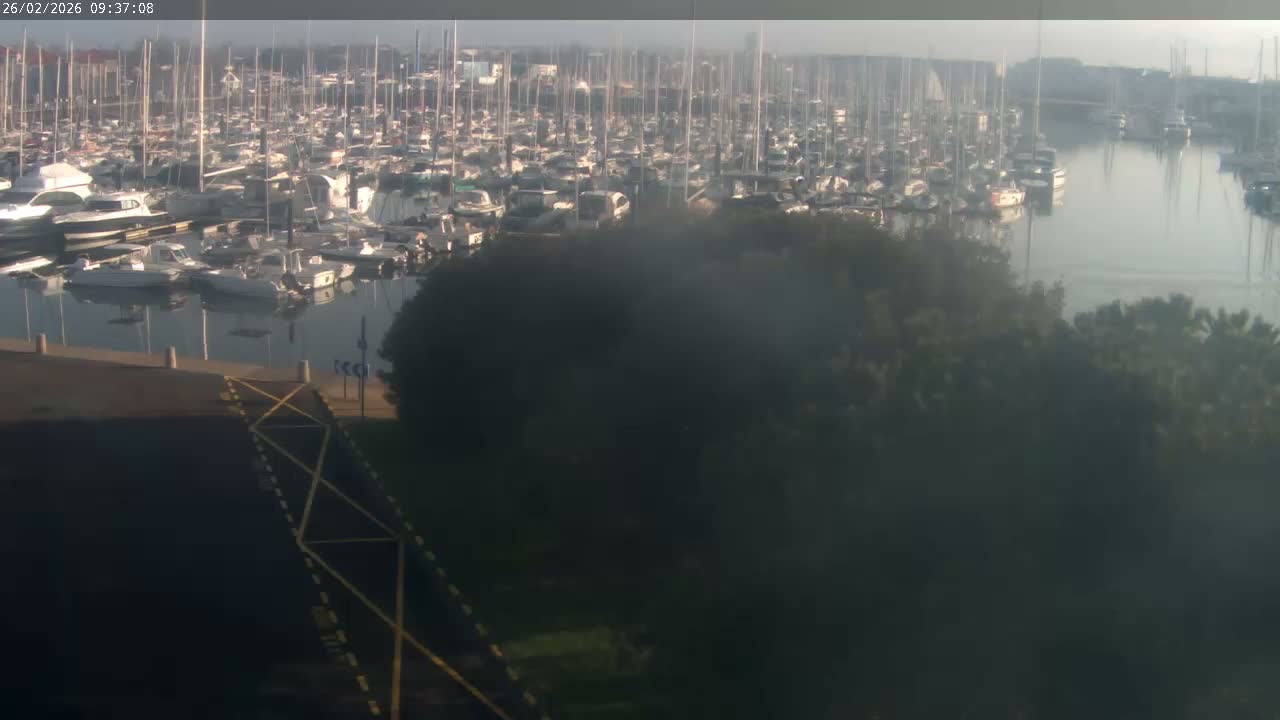 Les Sables-d'Olonne City & Port de Plaisance Olona Port Live Cam - Les Sables-d'Olonne, Vendée, Pays de la Loire, France