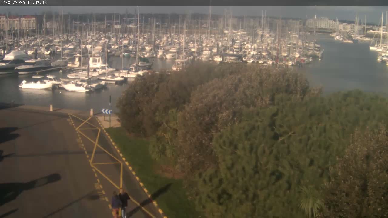 Les Sables-d'Olonne City & Port de Plaisance Olona Port Live Cam - Les Sables-d'Olonne, Vendée, Pays de la Loire, France