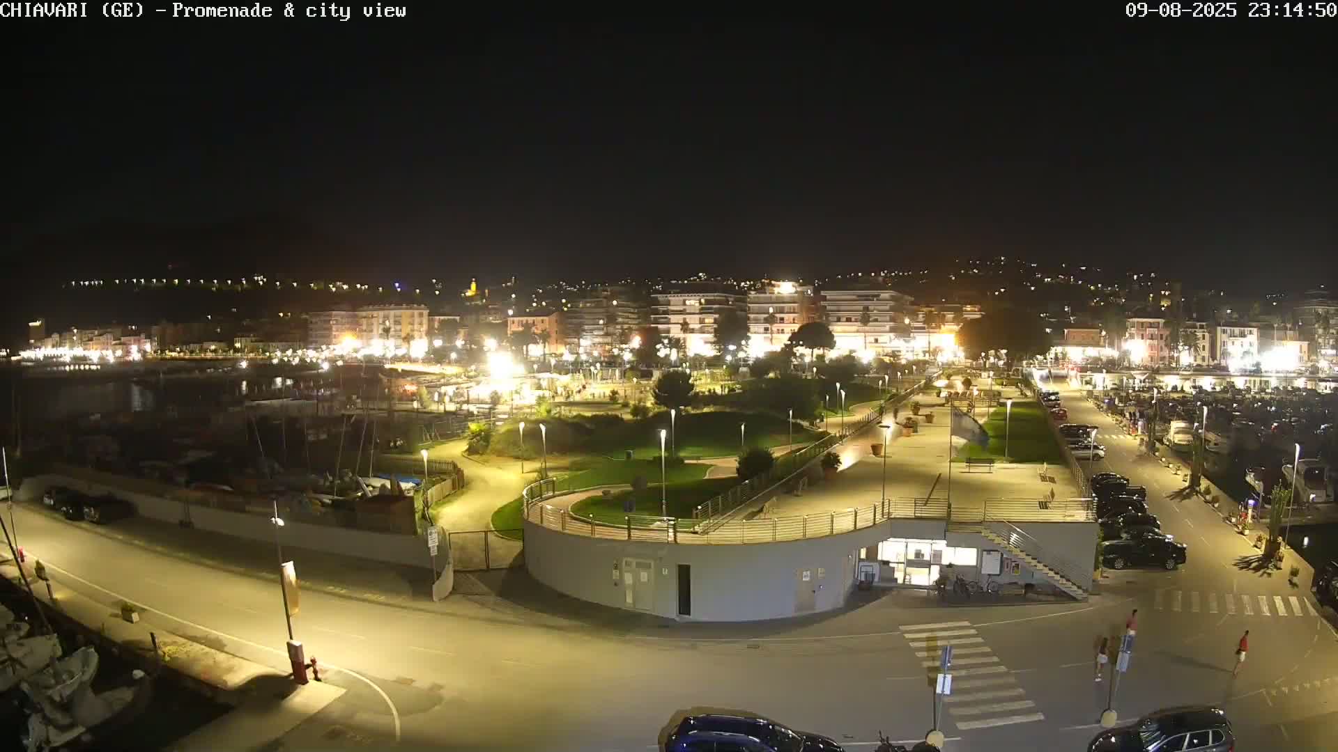 Chiavari Tourist Port Live Cam - Genoa, Liguria, Italy