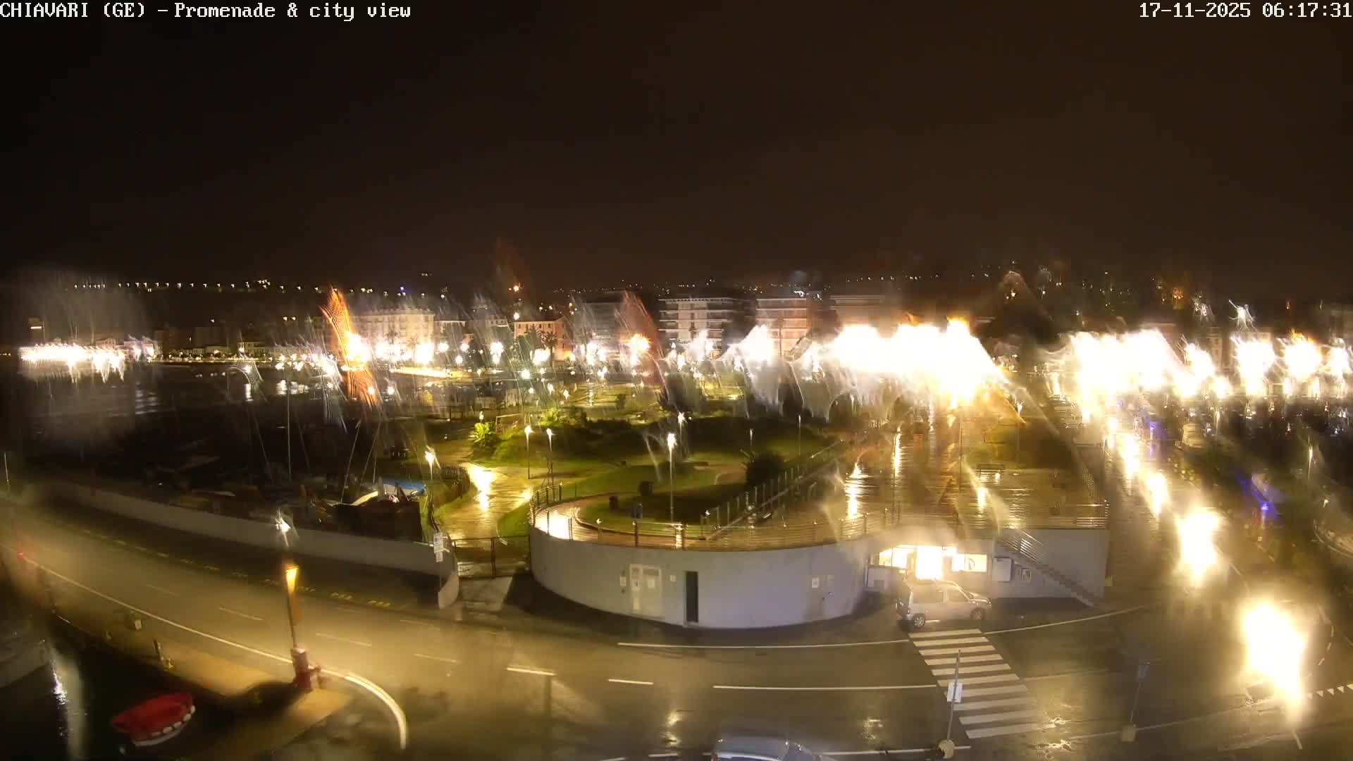 Chiavari Tourist Port Live Cam - Genoa, Liguria, Italy