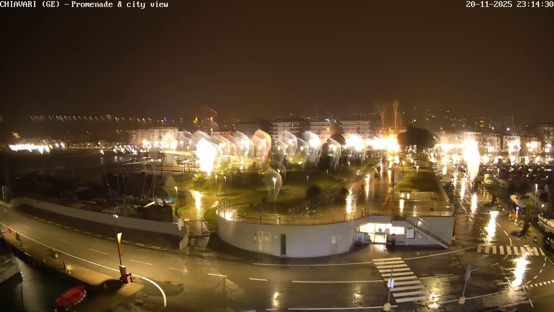 Chiavari Tourist Port Live Cam - Genoa, Liguria, Italy