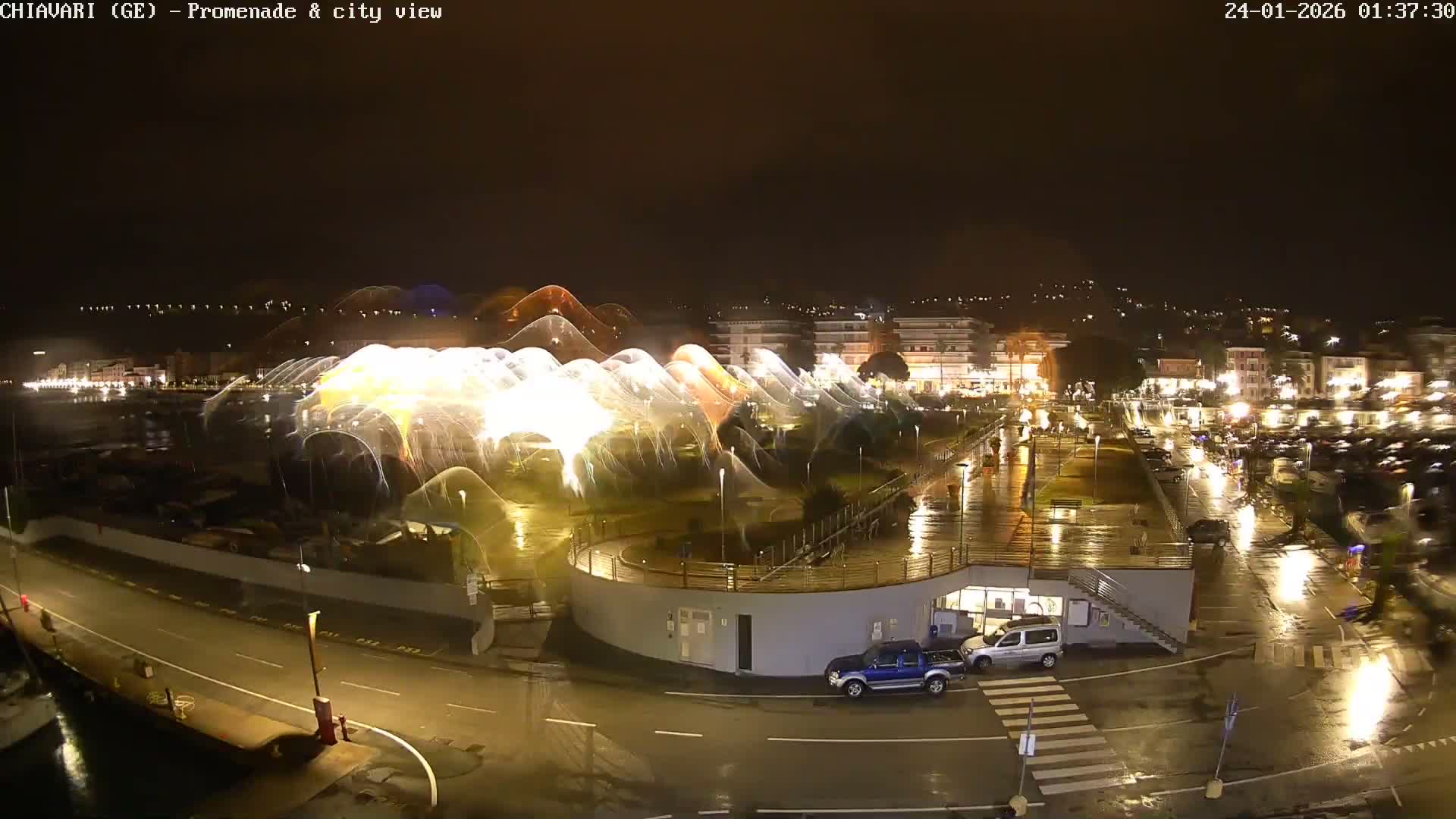 Chiavari Tourist Port Live Cam - Genoa, Liguria, Italy