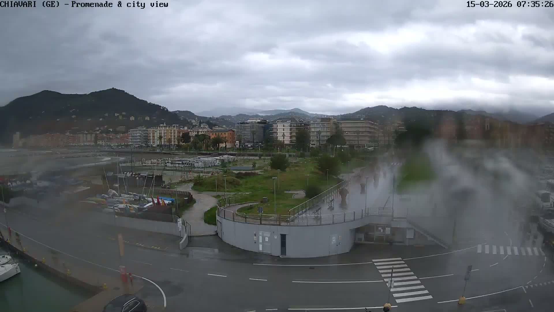 Chiavari Tourist Port Live Cam - Genoa, Liguria, Italy