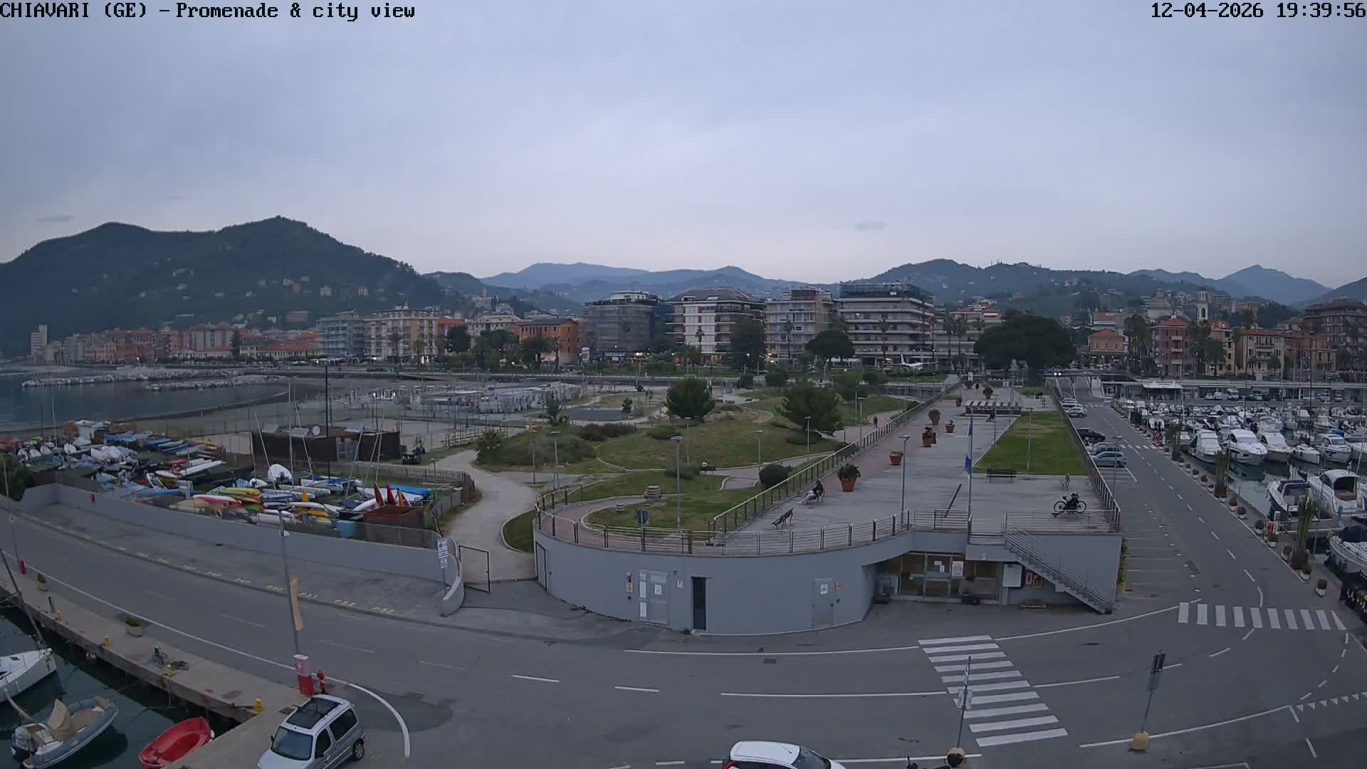 Chiavari Tourist Port Live Cam - Genoa, Liguria, Italy