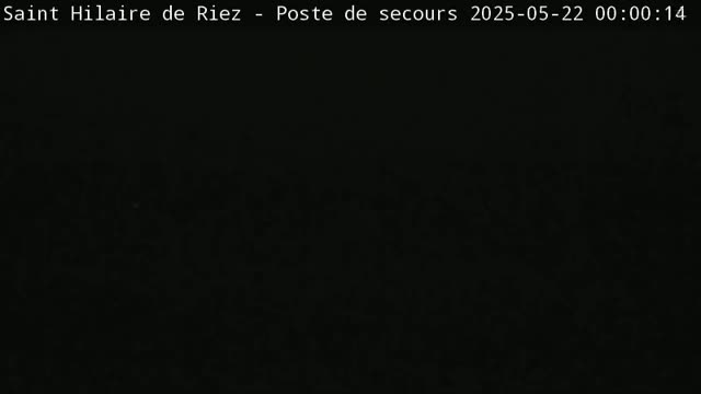 The image is completely black.