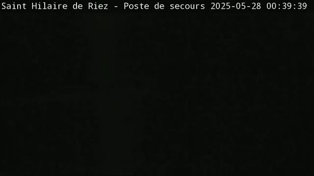 The image is a completely black screen.