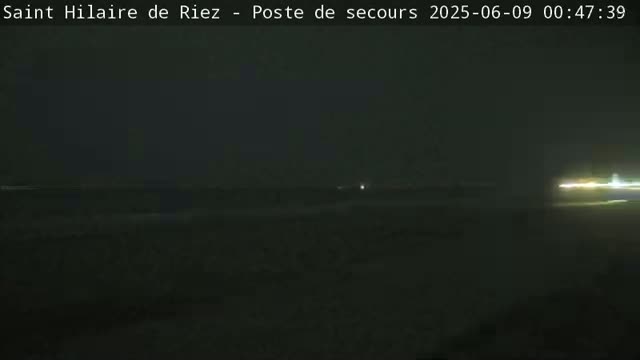 Saint-Hilaire-de-Riez,  Plage des Soxiante Bornes-Salins-Becs-Mouttes-Pege Beaches Live Cam - 	Les Sables-d'Olonne, Vendée, Pays de la Loire, France