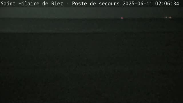 Saint-Hilaire-de-Riez,  Plage des Soxiante Bornes-Salins-Becs-Mouttes-Pege Beaches Live Cam - 	Les Sables-d'Olonne, Vendée, Pays de la Loire, France