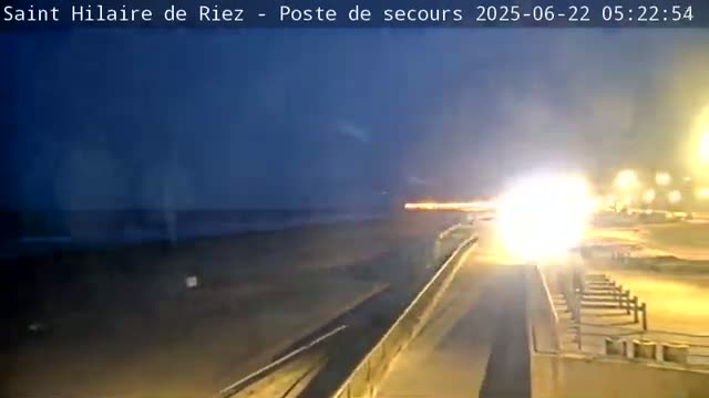 Saint-Hilaire-de-Riez,  Plage des Soxiante Bornes-Salins-Becs-Mouttes-Pege Beaches Live Cam - 	Les Sables-d'Olonne, Vendée, Pays de la Loire, France