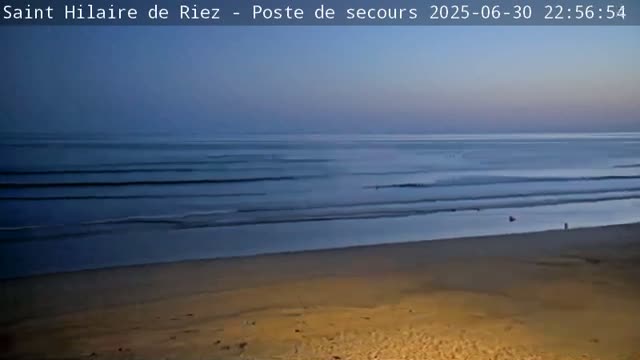 Saint-Hilaire-de-Riez,  Plage des Soxiante Bornes-Salins-Becs-Mouttes-Pege Beaches Live Cam - 	Les Sables-d'Olonne, Vendée, Pays de la Loire, France