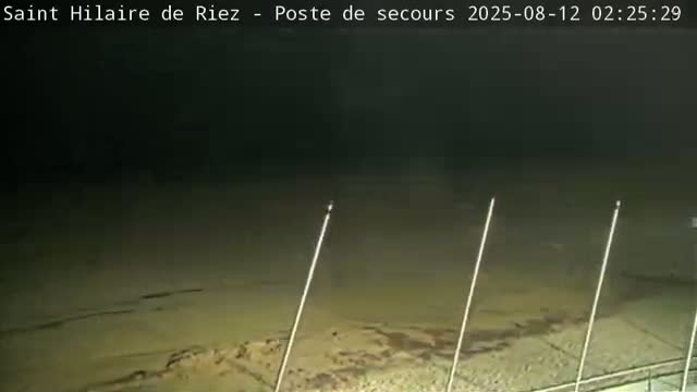 Saint-Hilaire-de-Riez,  Plage des Soxiante Bornes-Salins-Becs-Mouttes-Pege Beaches Live Cam - 	Les Sables-d'Olonne, Vendée, Pays de la Loire, France