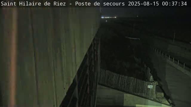 Saint-Hilaire-de-Riez,  Plage des Soxiante Bornes-Salins-Becs-Mouttes-Pege Beaches Live Cam - 	Les Sables-d'Olonne, Vendée, Pays de la Loire, France