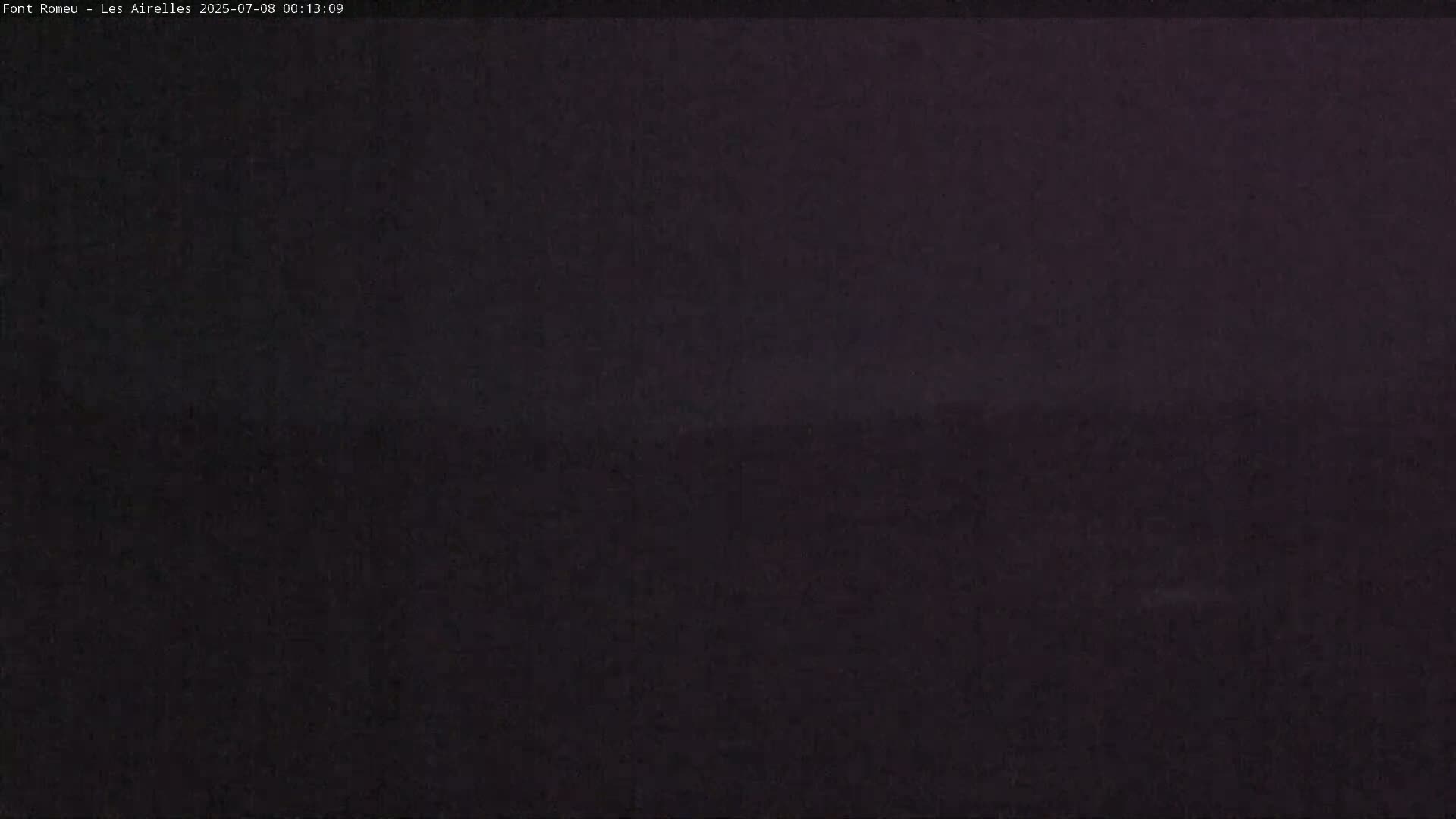 Font Romeu Pyrenees 2000 m Les Airelles Ski Slopes Live Cam - Prades, Pyrenees-Orientales, Occitanie, France