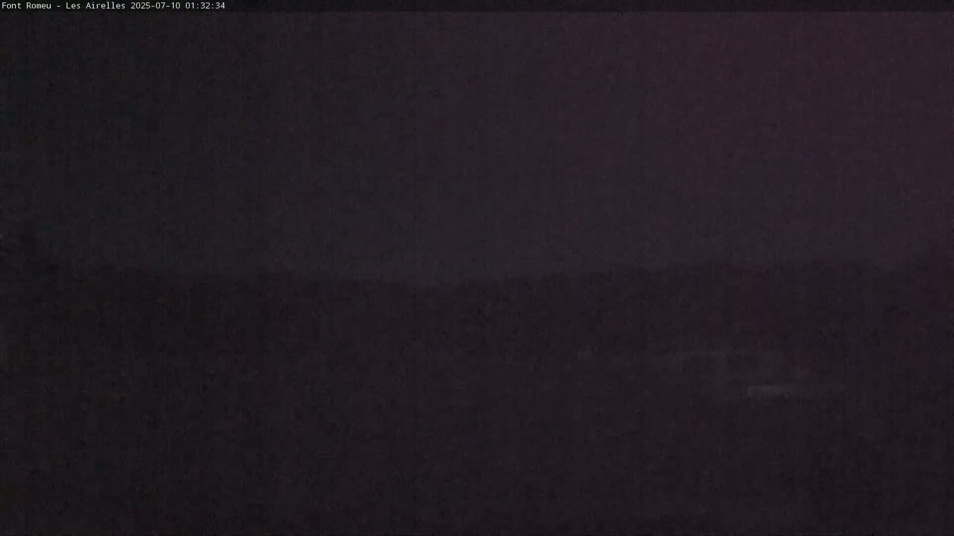 Font Romeu Pyrenees 2000 m Les Airelles Ski Slopes Live Cam - Prades, Pyrenees-Orientales, Occitanie, France
