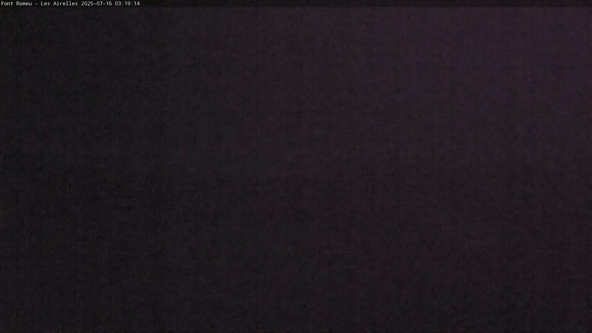 Font Romeu Pyrenees 2000 m Les Airelles Ski Slopes Live Cam - Prades, Pyrenees-Orientales, Occitanie, France