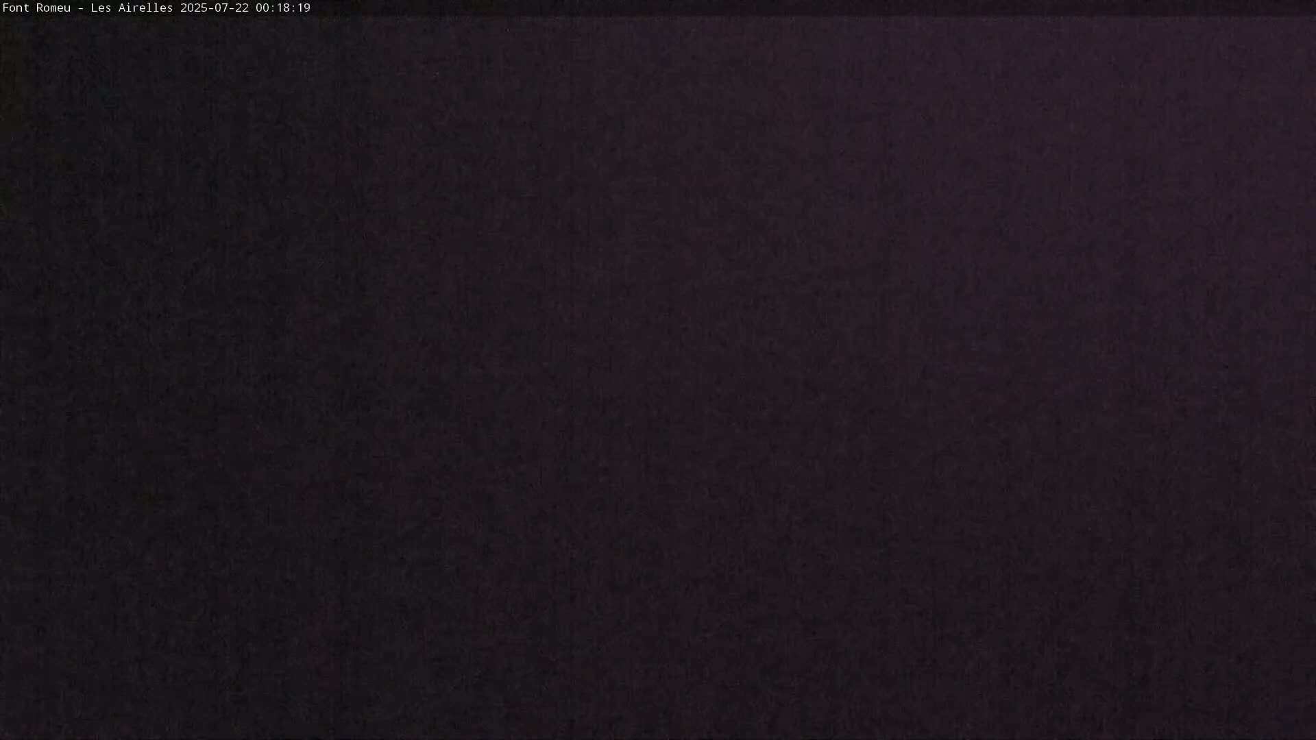 Font Romeu Pyrenees 2000 m Les Airelles Ski Slopes Live Cam - Prades, Pyrenees-Orientales, Occitanie, France