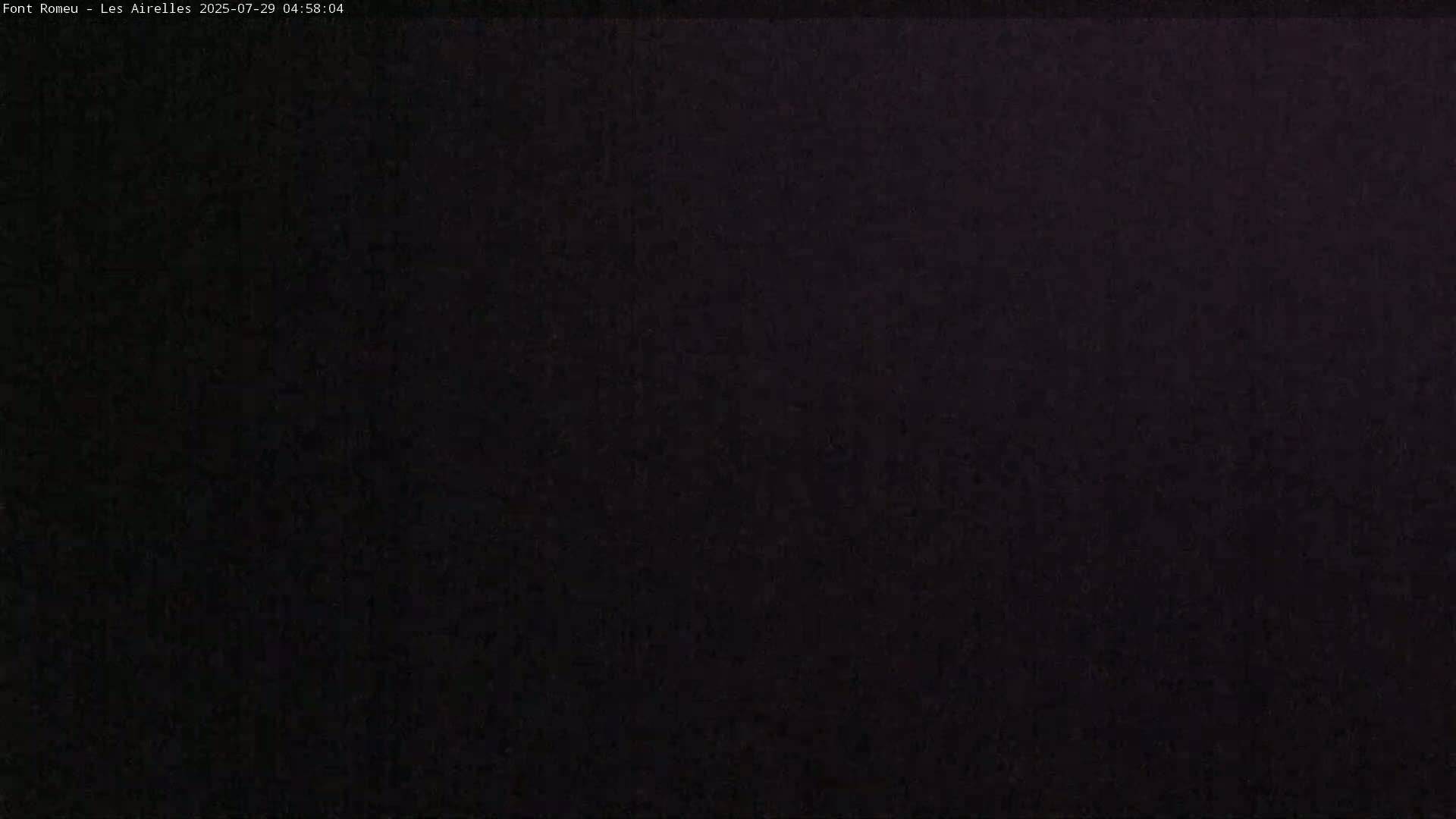 Font Romeu Pyrenees 2000 m Les Airelles Ski Slopes Live Cam - Prades, Pyrenees-Orientales, Occitanie, France