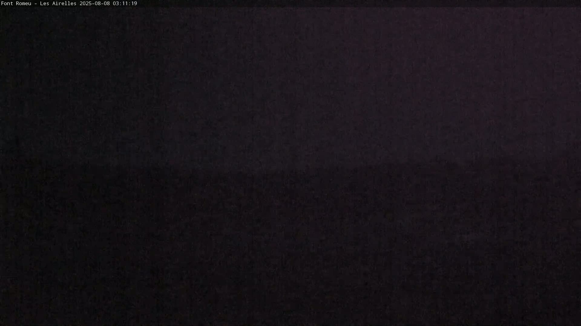 Font Romeu Pyrenees 2000 m Les Airelles Ski Slopes Live Cam - Prades, Pyrenees-Orientales, Occitanie, France
