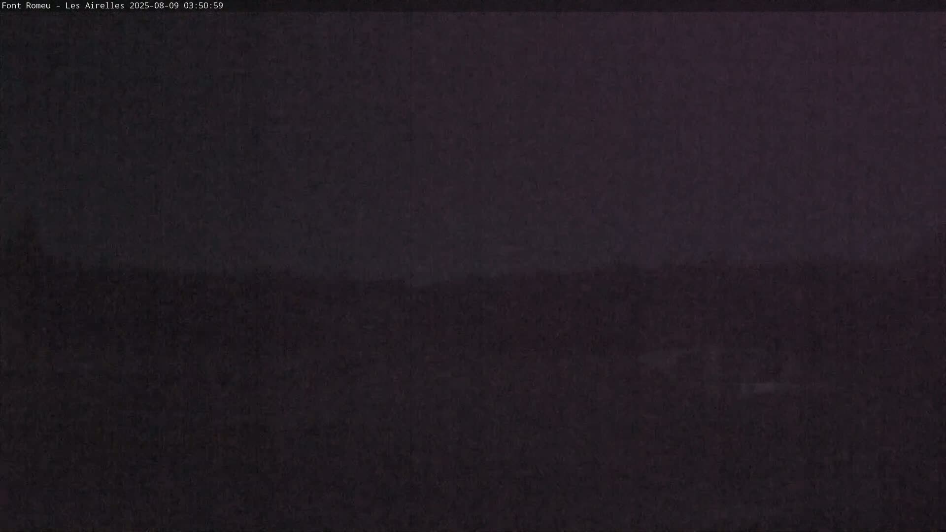 Font Romeu Pyrenees 2000 m Les Airelles Ski Slopes Live Cam - Prades, Pyrenees-Orientales, Occitanie, France