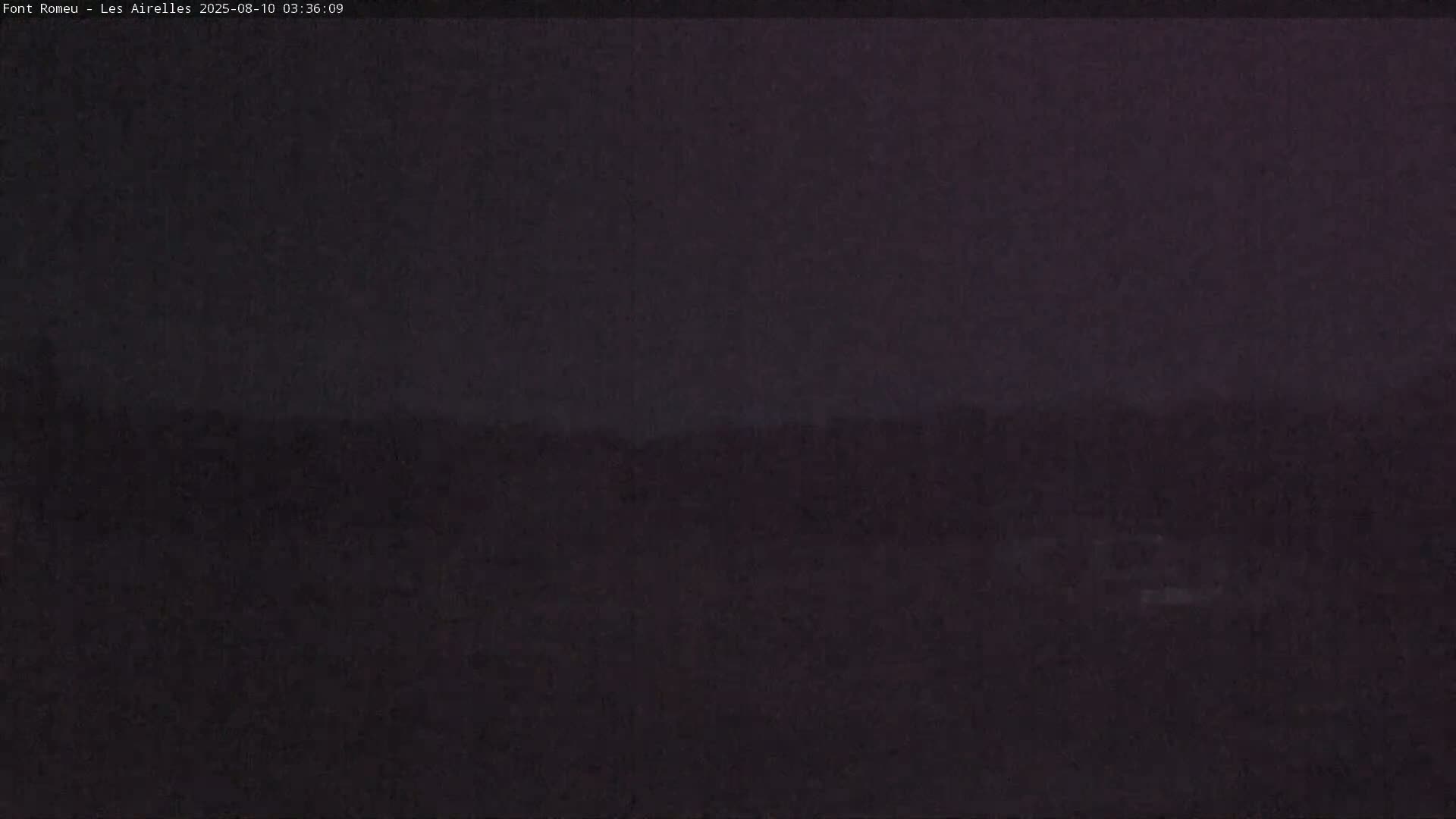 Font Romeu Pyrenees 2000 m Les Airelles Ski Slopes Live Cam - Prades, Pyrenees-Orientales, Occitanie, France