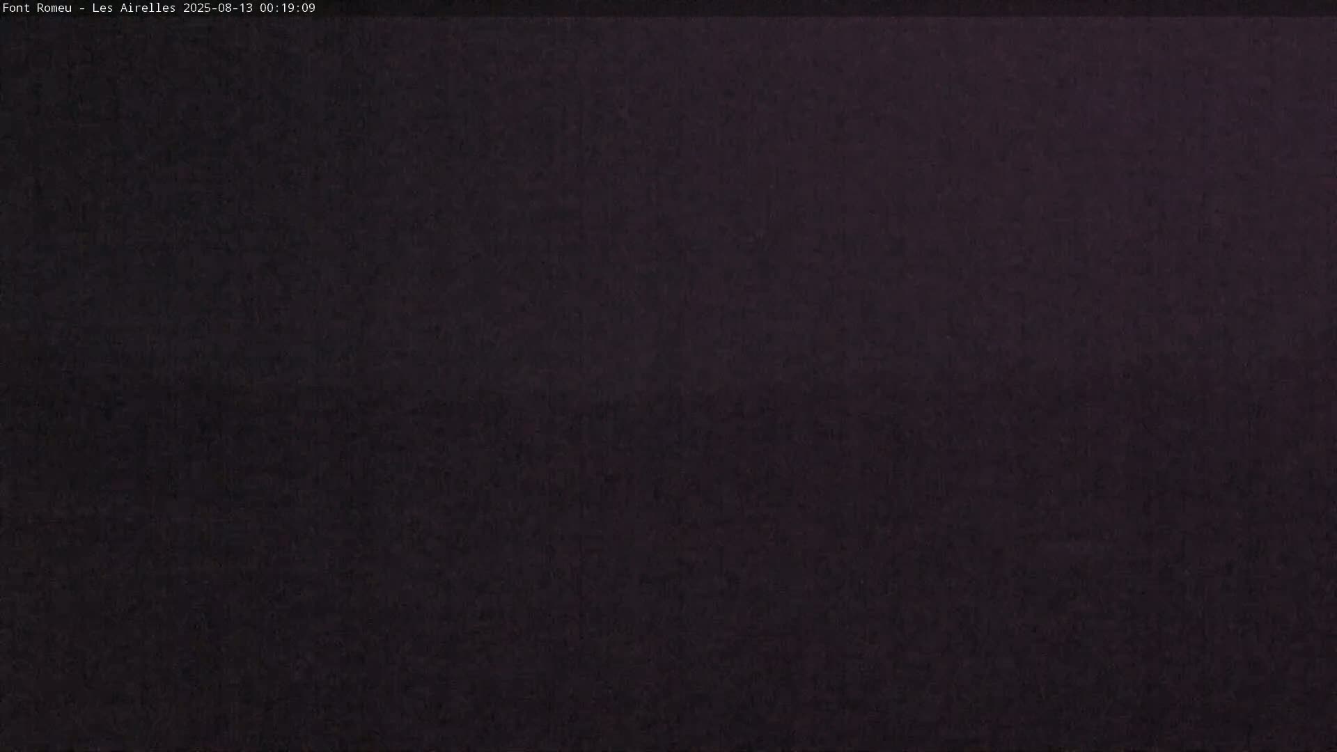 Font Romeu Pyrenees 2000 m Les Airelles Ski Slopes Live Cam - Prades, Pyrenees-Orientales, Occitanie, France