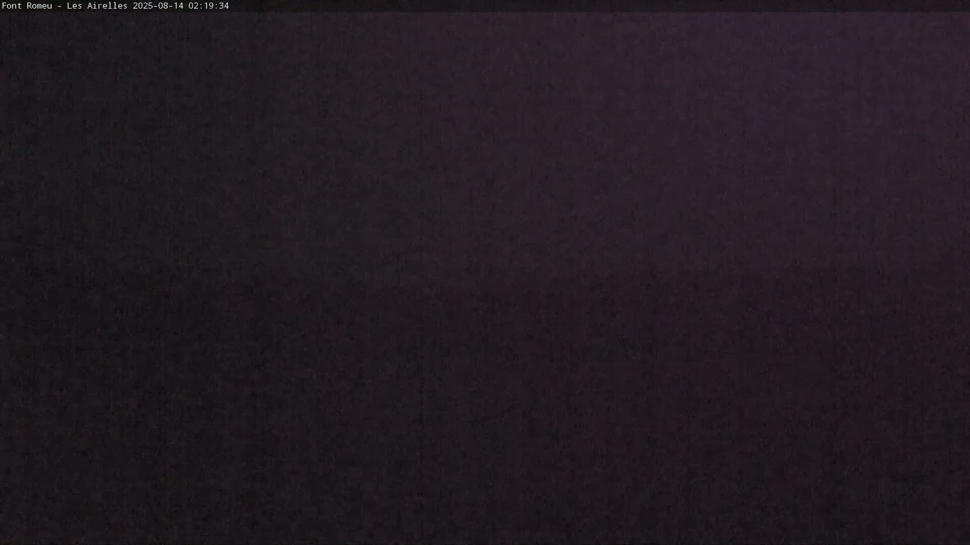 Font Romeu Pyrenees 2000 m Les Airelles Ski Slopes Live Cam - Prades, Pyrenees-Orientales, Occitanie, France
