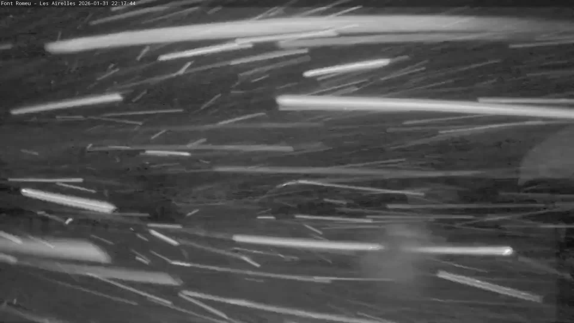 Font Romeu Pyrenees 2000 m Les Airelles Ski Slopes Live Cam - Prades, Pyrenees-Orientales, Occitanie, France