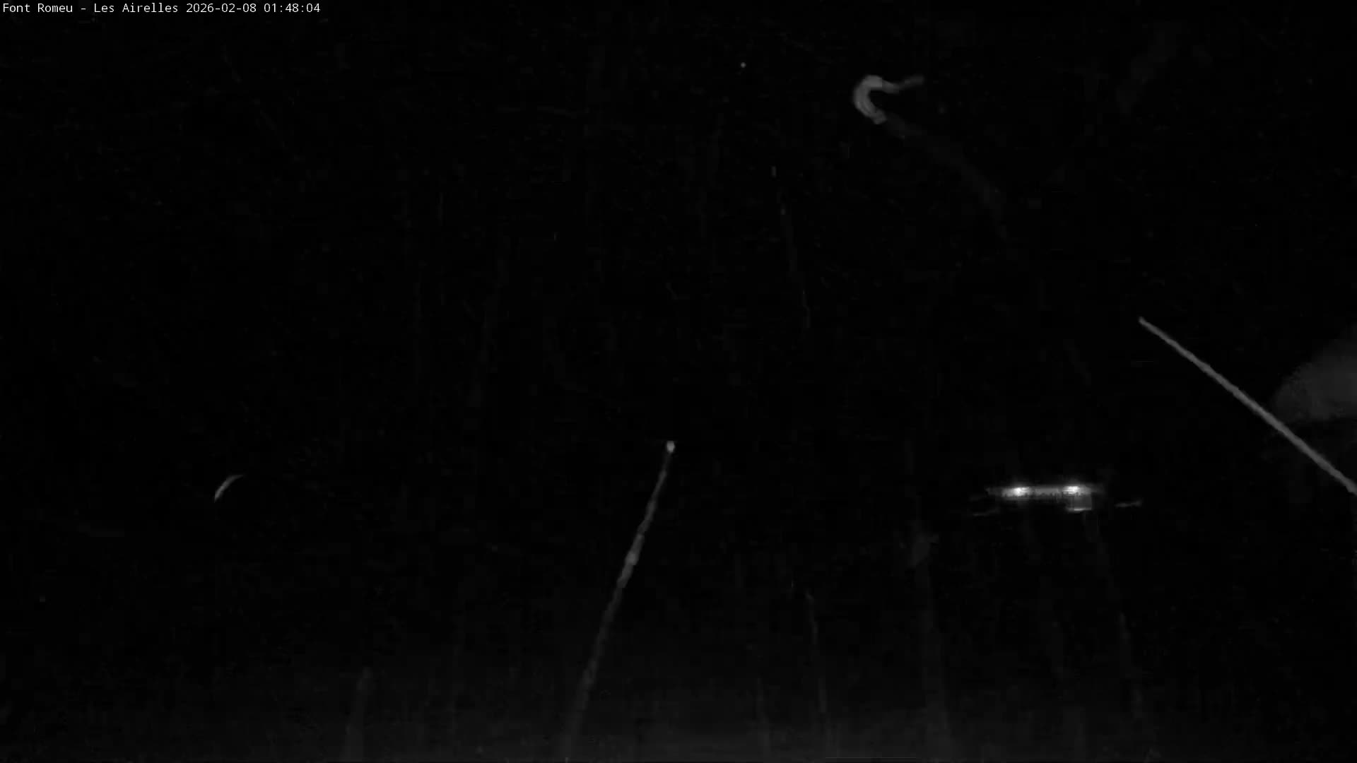 Font Romeu Pyrenees 2000 m Les Airelles Ski Slopes Live Cam - Prades, Pyrenees-Orientales, Occitanie, France