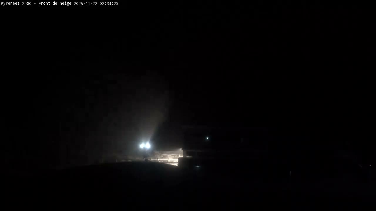 Bolquere, Pyrenees 2000  Ski Center & Ski Slopes Live Cam - Prades, Pyrenees-Orientales, Occitanie, France