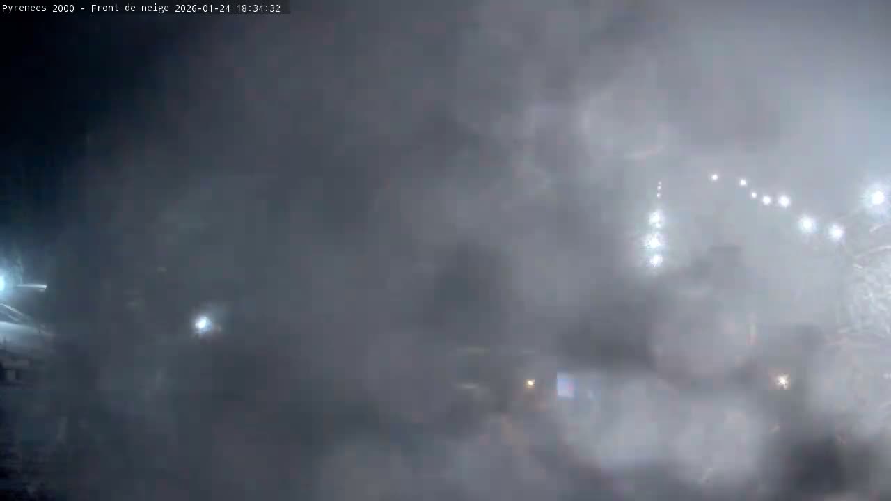 Bolquere, Pyrenees 2000  Ski Center & Ski Slopes Live Cam - Prades, Pyrenees-Orientales, Occitanie, France