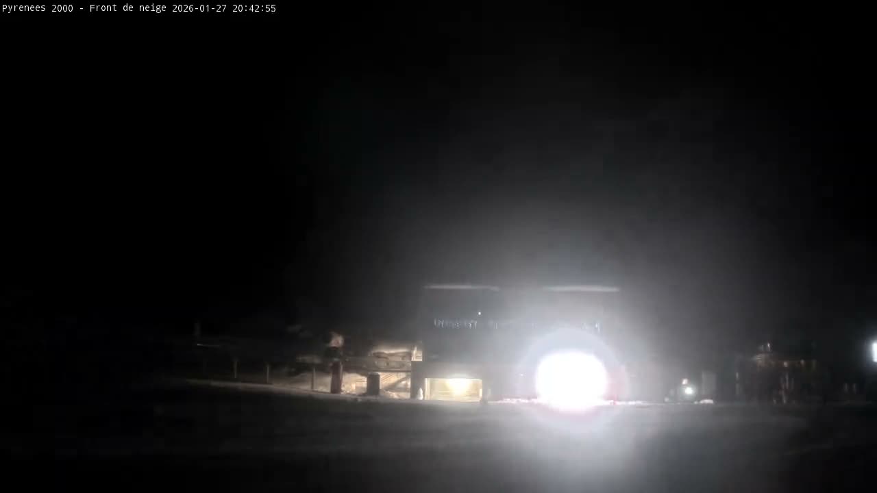Bolquere, Pyrenees 2000  Ski Center & Ski Slopes Live Cam - Prades, Pyrenees-Orientales, Occitanie, France