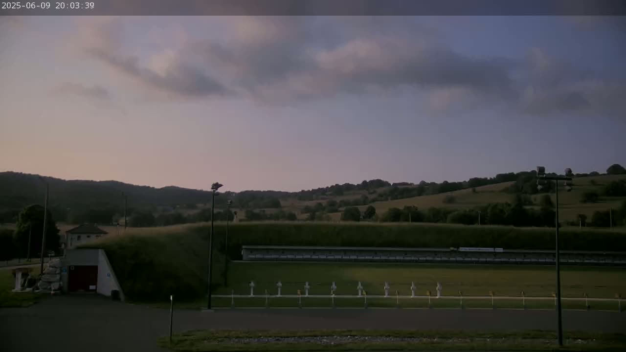 Haut-Valromey, Plateau de Retord, Stade de Biathlon Des Plans d'Hotonnes (Plans d'Hotonnes Biathlon Stadium) Live Cam - Belley, Ain, Auvergne-Rhône-Alpes, France