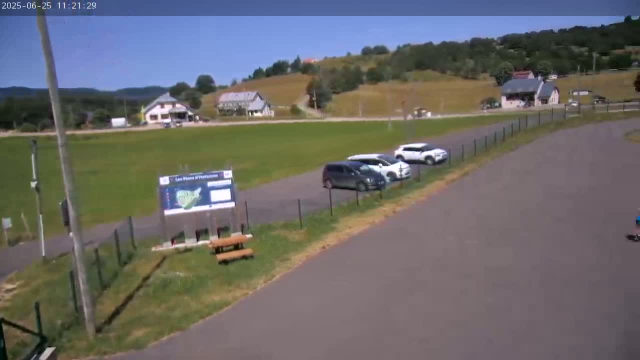Haut-Valromey, Plateau de Retord, Stade de Biathlon Des Plans d'Hotonnes (Plans d'Hotonnes Biathlon Stadium) Live Cam - Belley, Ain, Auvergne-Rhône-Alpes, France