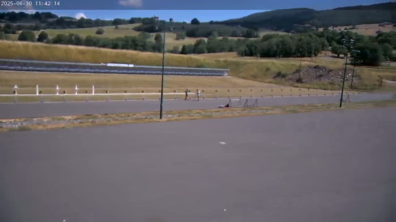 Haut-Valromey, Plateau de Retord, Stade de Biathlon Des Plans d'Hotonnes (Plans d'Hotonnes Biathlon Stadium) Live Cam - Belley, Ain, Auvergne-Rhône-Alpes, France