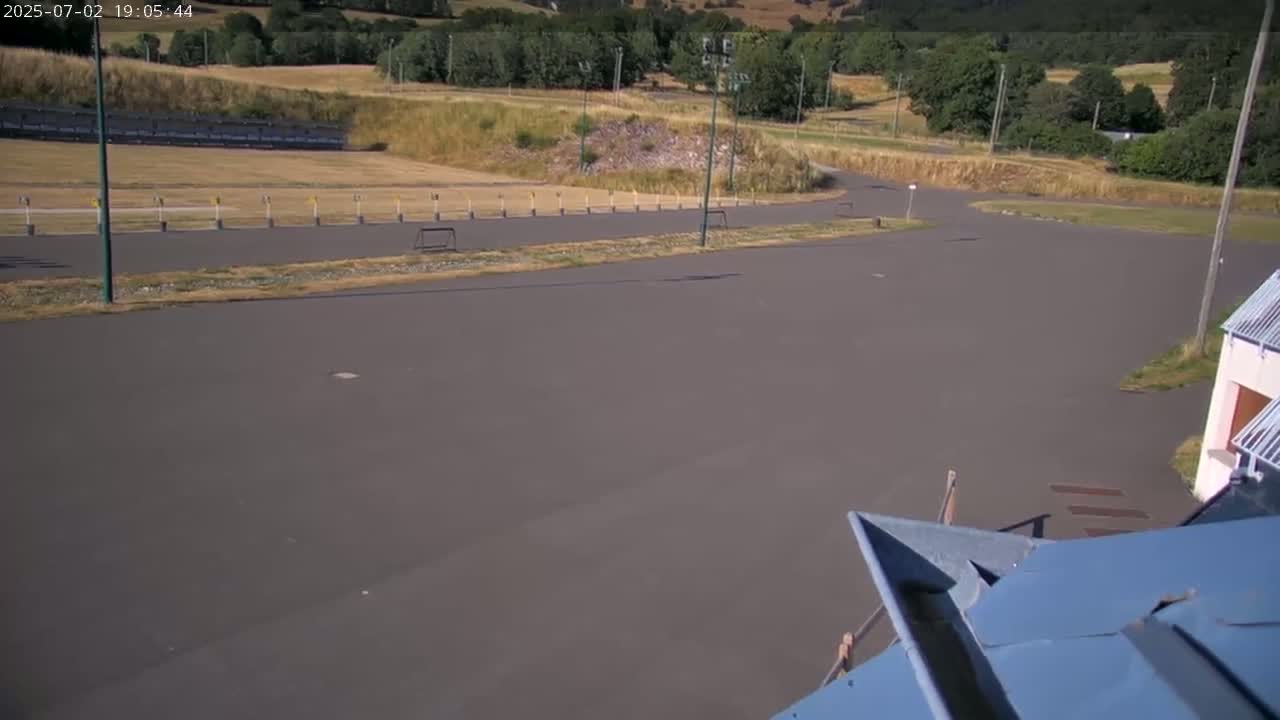 Haut-Valromey, Plateau de Retord, Stade de Biathlon Des Plans d'Hotonnes (Plans d'Hotonnes Biathlon Stadium) Live Cam - Belley, Ain, Auvergne-Rhône-Alpes, France