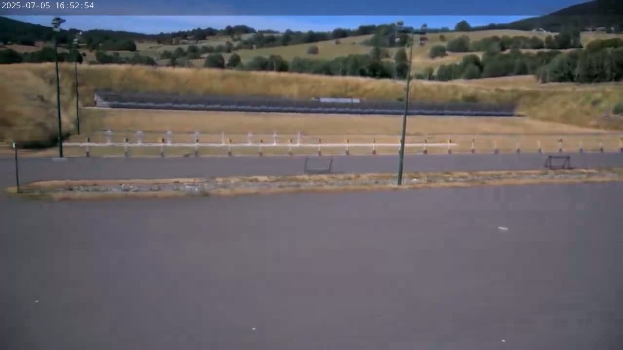 Haut-Valromey, Plateau de Retord, Stade de Biathlon Des Plans d'Hotonnes (Plans d'Hotonnes Biathlon Stadium) Live Cam - Belley, Ain, Auvergne-Rhône-Alpes, France