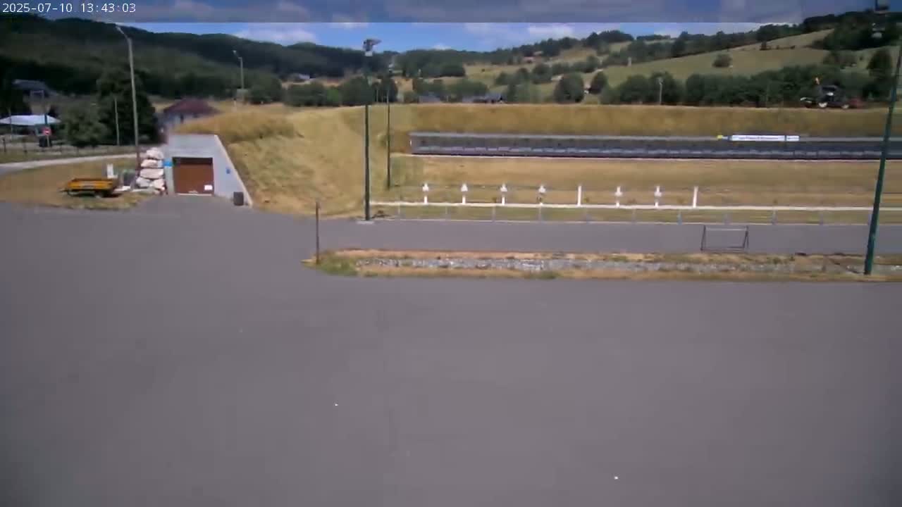 Haut-Valromey, Plateau de Retord, Stade de Biathlon Des Plans d'Hotonnes (Plans d'Hotonnes Biathlon Stadium) Live Cam - Belley, Ain, Auvergne-Rhône-Alpes, France