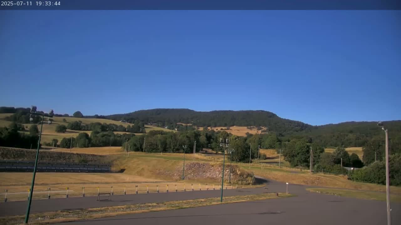 Haut-Valromey, Plateau de Retord, Stade de Biathlon Des Plans d'Hotonnes (Plans d'Hotonnes Biathlon Stadium) Live Cam - Belley, Ain, Auvergne-Rhône-Alpes, France
