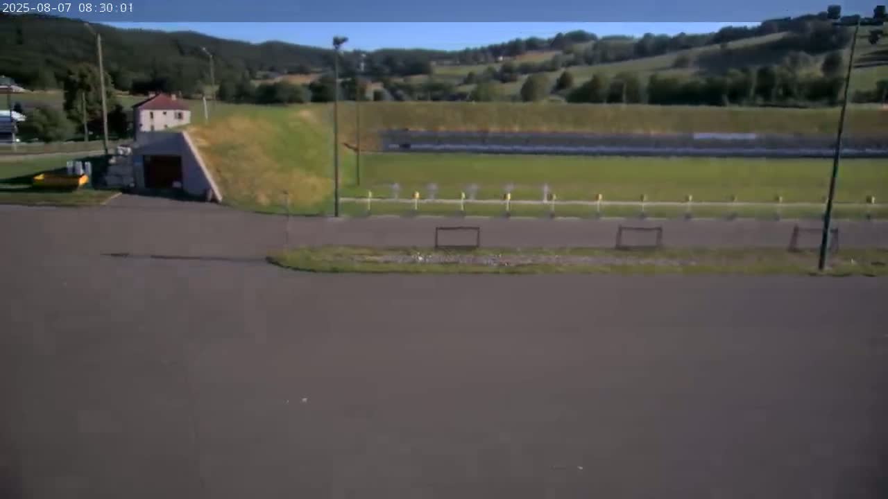 Haut-Valromey, Plateau de Retord, Stade de Biathlon Des Plans d'Hotonnes (Plans d'Hotonnes Biathlon Stadium) Live Cam - Belley, Ain, Auvergne-Rhône-Alpes, France