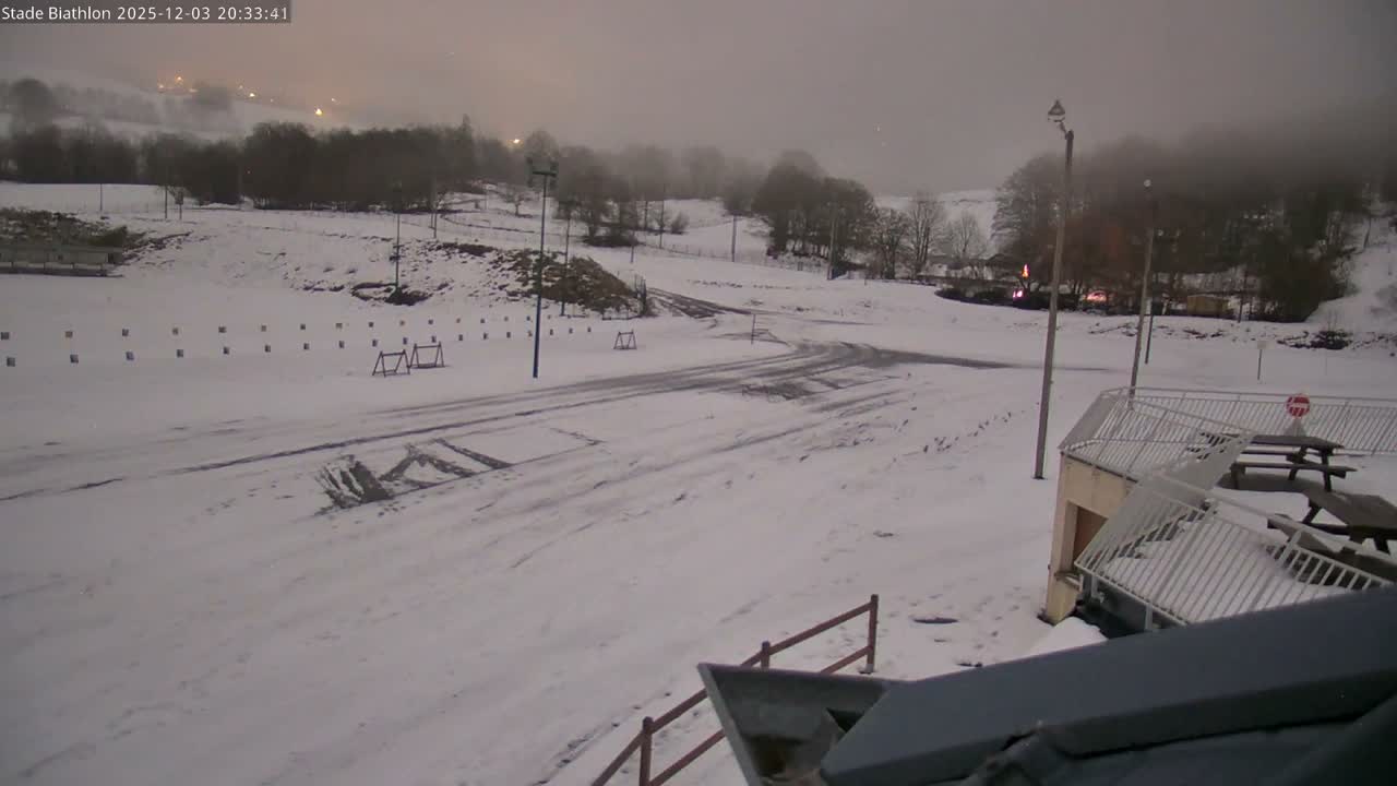 Haut-Valromey, Plateau de Retord, Stade de Biathlon Des Plans d'Hotonnes (Plans d'Hotonnes Biathlon Stadium) Live Cam - Belley, Ain, Auvergne-Rhône-Alpes, France