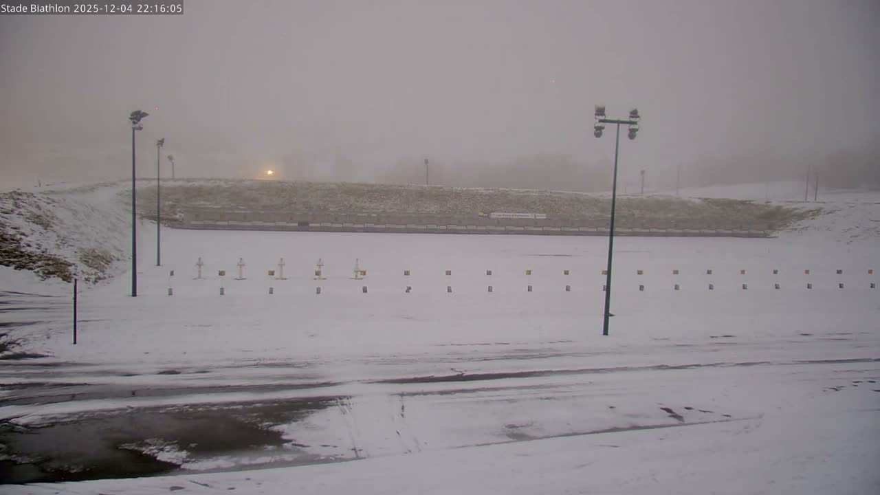 Haut-Valromey, Plateau de Retord, Stade de Biathlon Des Plans d'Hotonnes (Plans d'Hotonnes Biathlon Stadium) Live Cam - Belley, Ain, Auvergne-Rhône-Alpes, France