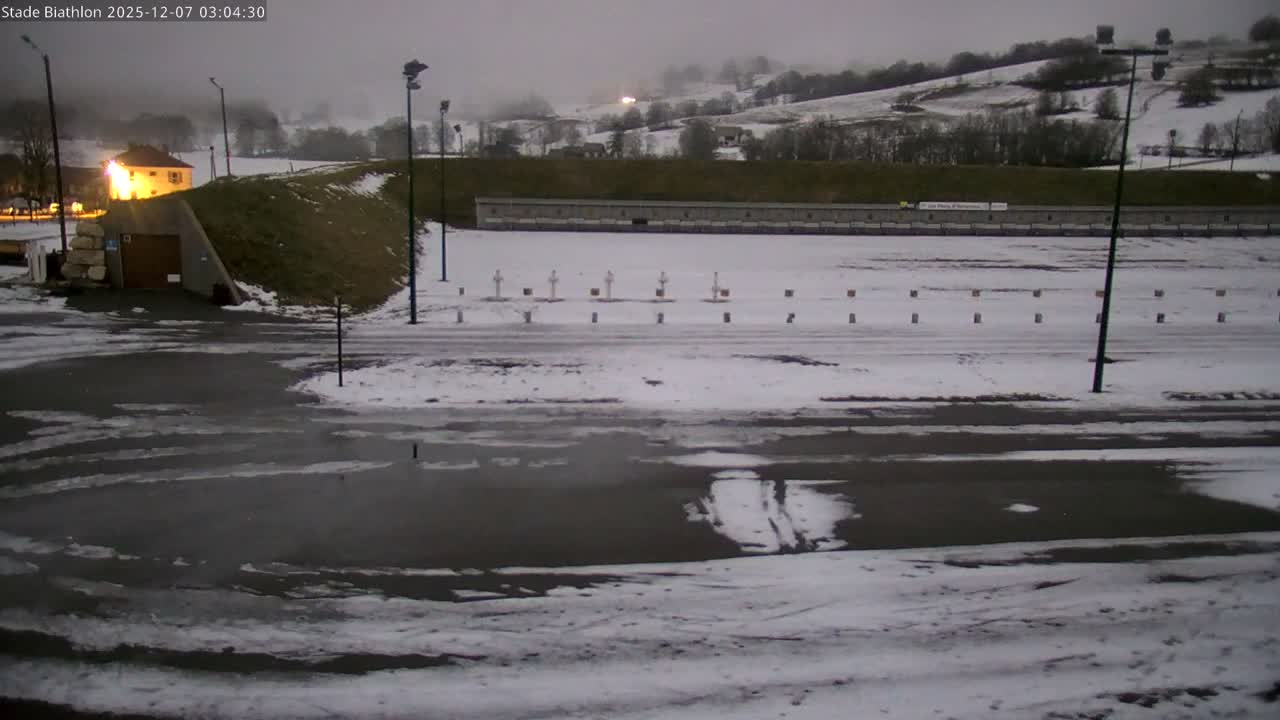 Haut-Valromey, Plateau de Retord, Stade de Biathlon Des Plans d'Hotonnes (Plans d'Hotonnes Biathlon Stadium) Live Cam - Belley, Ain, Auvergne-Rhône-Alpes, France