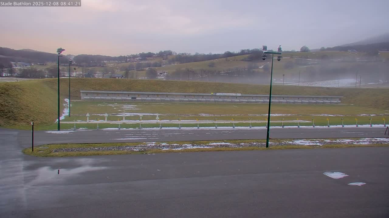 Haut-Valromey, Plateau de Retord, Stade de Biathlon Des Plans d'Hotonnes (Plans d'Hotonnes Biathlon Stadium) Live Cam - Belley, Ain, Auvergne-Rhône-Alpes, France