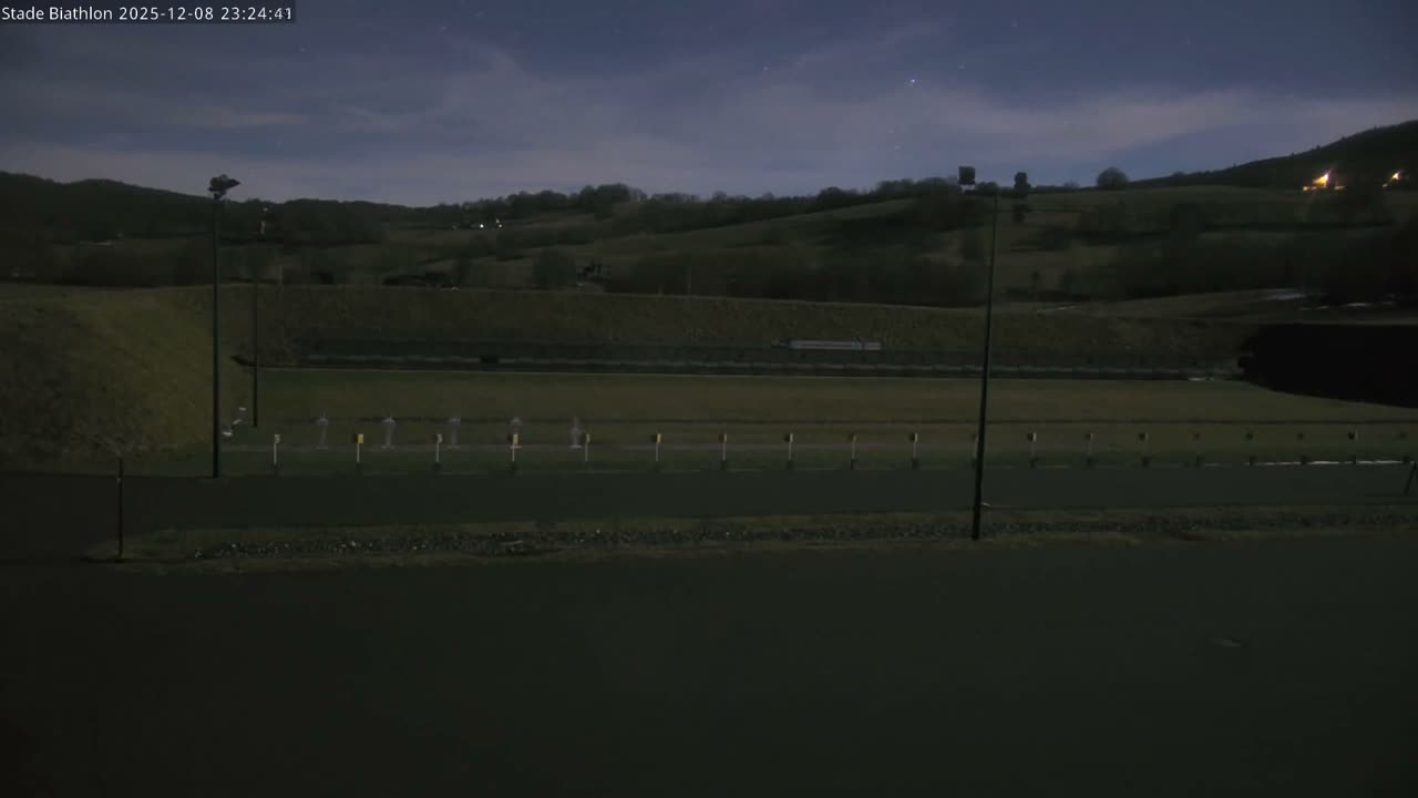 Haut-Valromey, Plateau de Retord, Stade de Biathlon Des Plans d'Hotonnes (Plans d'Hotonnes Biathlon Stadium) Live Cam - Belley, Ain, Auvergne-Rhône-Alpes, France