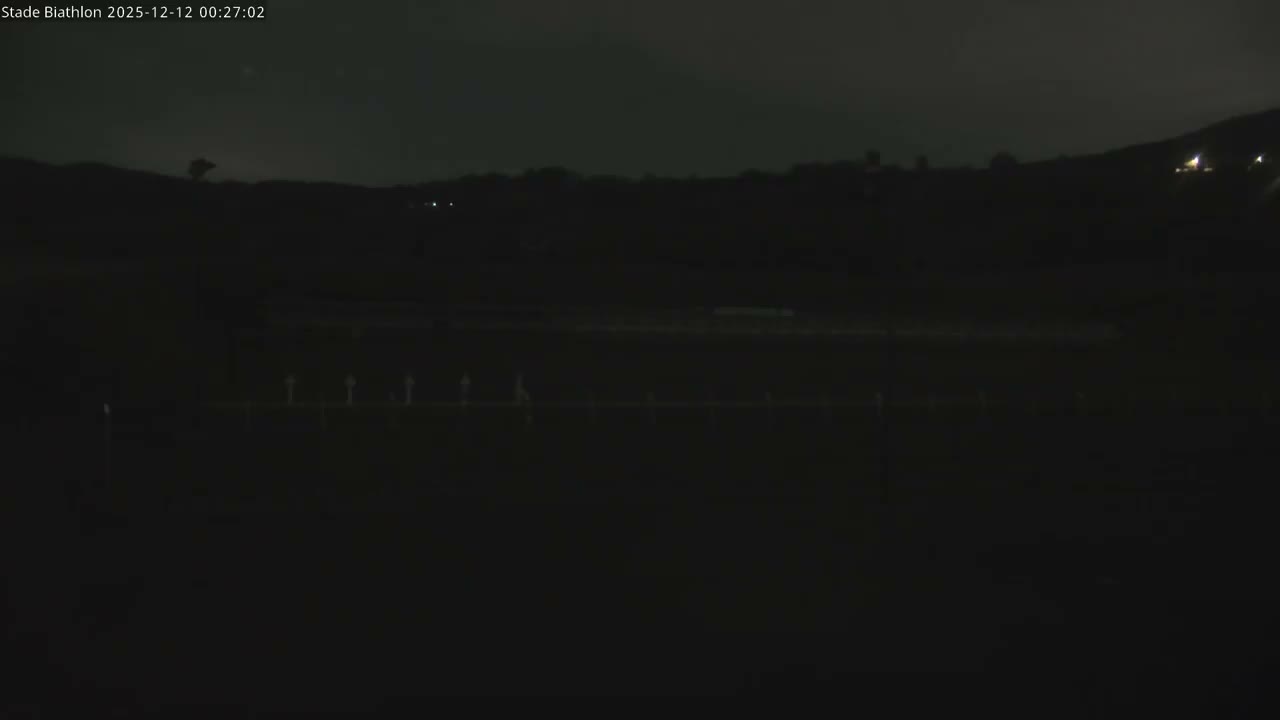 Haut-Valromey, Plateau de Retord, Stade de Biathlon Des Plans d'Hotonnes (Plans d'Hotonnes Biathlon Stadium) Live Cam - Belley, Ain, Auvergne-Rhône-Alpes, France