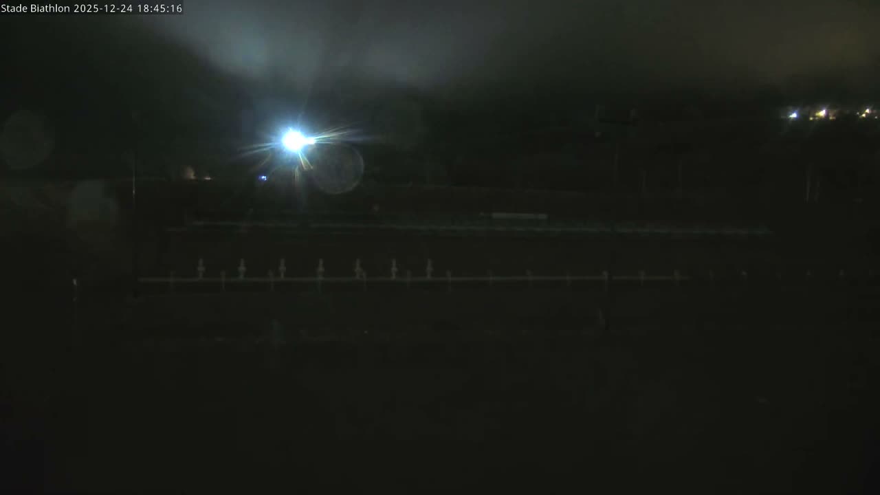 Haut-Valromey, Plateau de Retord, Stade de Biathlon Des Plans d'Hotonnes (Plans d'Hotonnes Biathlon Stadium) Live Cam - Belley, Ain, Auvergne-Rhône-Alpes, France